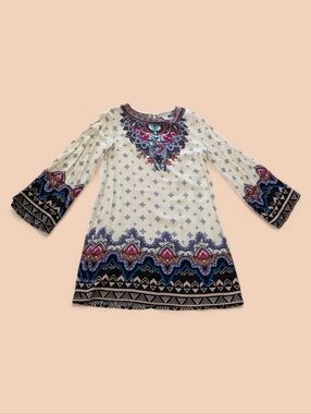 Flying Tomato Mini Dress with Bell sleeves Boho